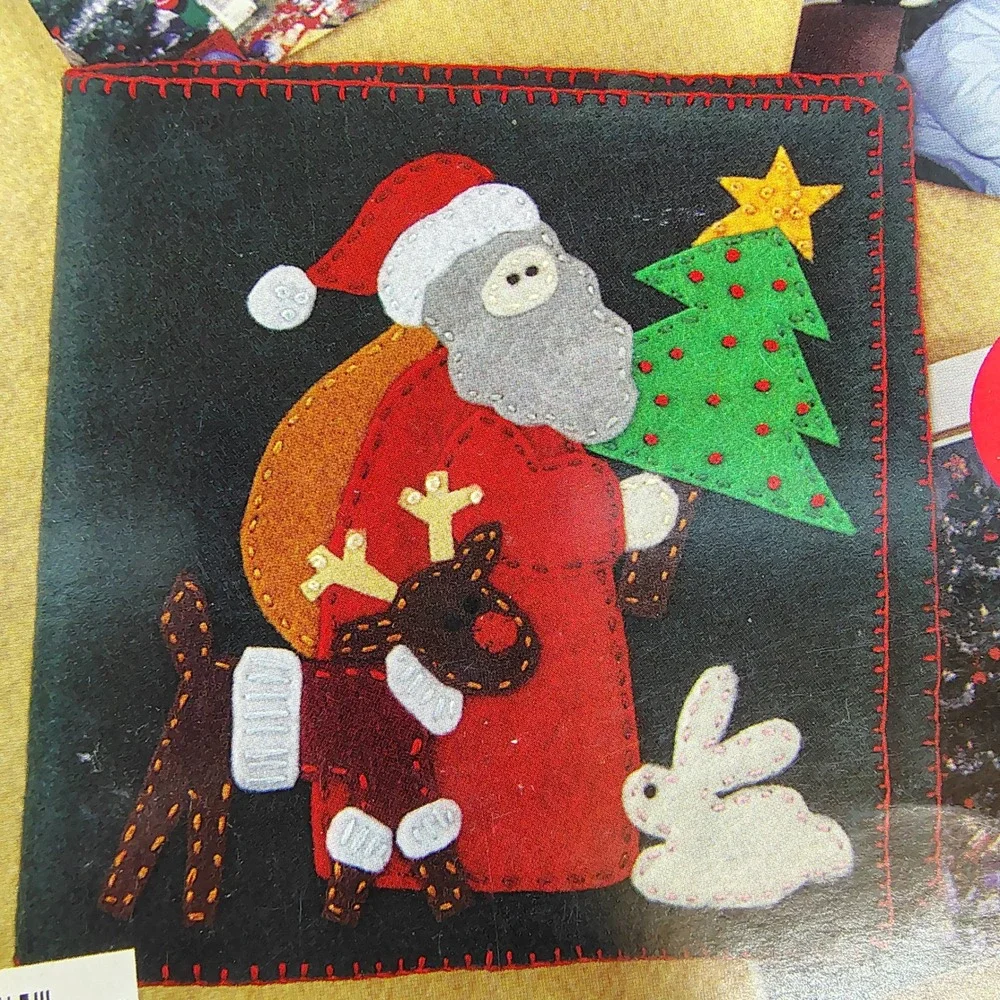 Mini Album Covers for Christmas McCalls Creates 16218 1999 Craft Booklet Vintage